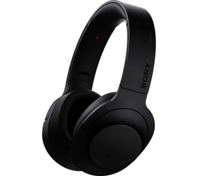 SONY  h.ear on MDR-100ABN Wireless Bluetooth Noise-Cancelling Headphones - Black